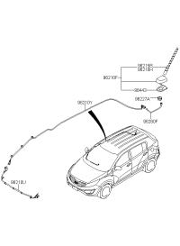962004T000-ANTENNA ASSY-ROOF