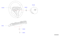 484305DH0A-WHEEL ASSY-STEERING