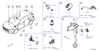 251403JA0D-SWITCH ASSY-DOOR