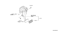 46501ED500-PEDAL ASSY