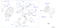 44000ED060-Drum brake assy-rr rh