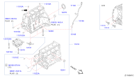 110003KY0A-BLOCK ASSY-CYLINDER