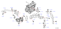 147105RF0B-EXHAUST GAS RECIRCURATION VALVE