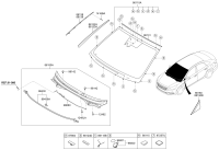 86110C3000-GLASS ASSY-W/SHLD