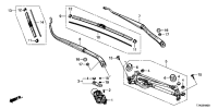 76620T7JH02-BLADE, WINDSHIELD WI