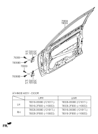 760030S000-Door assy-front lh
