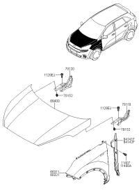 66311D8000-PANEL-FENDER LH