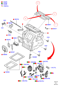 5M5H18634AA-GASKET,W.PUMP INLET