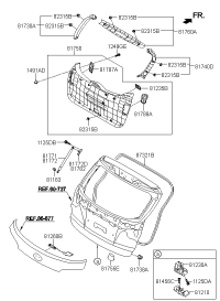812102S001-STRIKER-DOOR LOCK