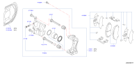 D10605RF0A-PAD KIT-DISC BRAKE,FRONT