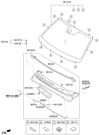 86152S6000-COVER-COWL SIDE LH