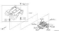 140411BV0B-ORNAMENT ASSY-ENGINE COVER