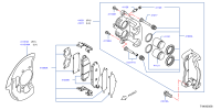 D10605JG0C-PAD KIT-DISC BRAKE,FRONT