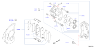 D10605KS0A-PAD KIT-DISC BRAKE,FRONT