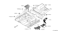 747511HJ1A-INSULATOR-HEAT,FRONT FLOOR