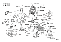 7113908020B2-Cover, front seat chair foot
