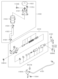 4161008000-CYLINDER ASSY-CLUTCH MASTER