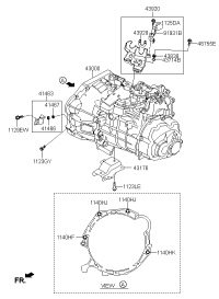 4146332160-BRKT-CLUTCH TUBE *