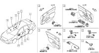 254501AA0A-SW ASSY,SUN ROOF