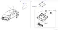 264602DX0A-LAMP ASSY, MAP