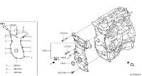 13500ED51A-COVER ASSY-FRONT,TIMING CHAIN