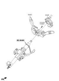 93490C5000-CONTACT ASSY-CLOCK SPRING
