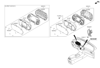 94003C5301-CLUSTER ASSY-INSTRUMENT