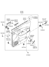 926402E000-LAMP ASSY-FR DR RH