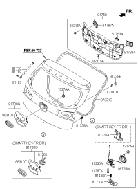 812304X200-LATCH ASSY-TAIL GATE