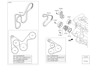 252812B020-TENSIONER ASSY