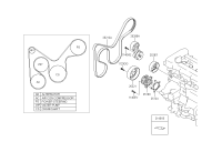 252812B010-TENSIONER ASSY