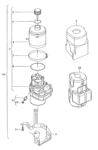 6R0423156B-Hydraulic pumps, w/power motor