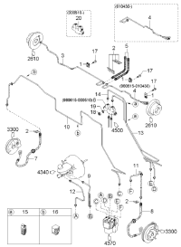 2K56B45380-PIPE-BRAKE, RR, RH