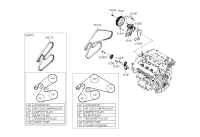 213553C530-GASKET-WATER PUMP