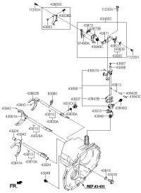 4386928525-LEVER ASSY-CHANGE