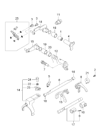 4392039200-BRACKET ASSY-RR BUMPER UPR LH