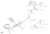 287104X050-Muffler assy-rr