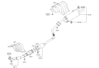 286100U000-MUFFLER ASSY-FRT
