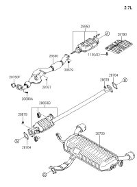 287002E120-PIPE-TAIL W/MUFFLER