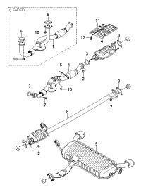 286102E300-PIPE,EXHAUST,FR