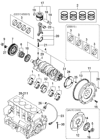 2311027420-CRANKSHAFT ASSY