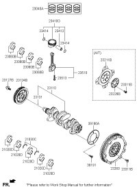 210202E010-BEARING PAIR SET-CRANKSHAFT