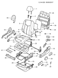 9028572-Set, seat recl