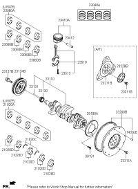 230402B000-RING SET-PISTON