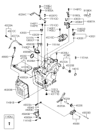 919803L430-BRKT-VALVE BODY COVER