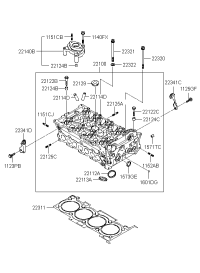 223112G600-GASKET-CYLINDER HEAD