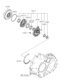 461103A520-PUMP ASSY-OIL