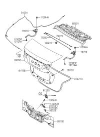 693000Q000-PANEL ASSY-RR PACKAGE TRAY