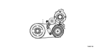 311105G0A01-Belt, alternator