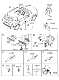 937102E001CA-SWITCH ASSY-RR DEFROSTER